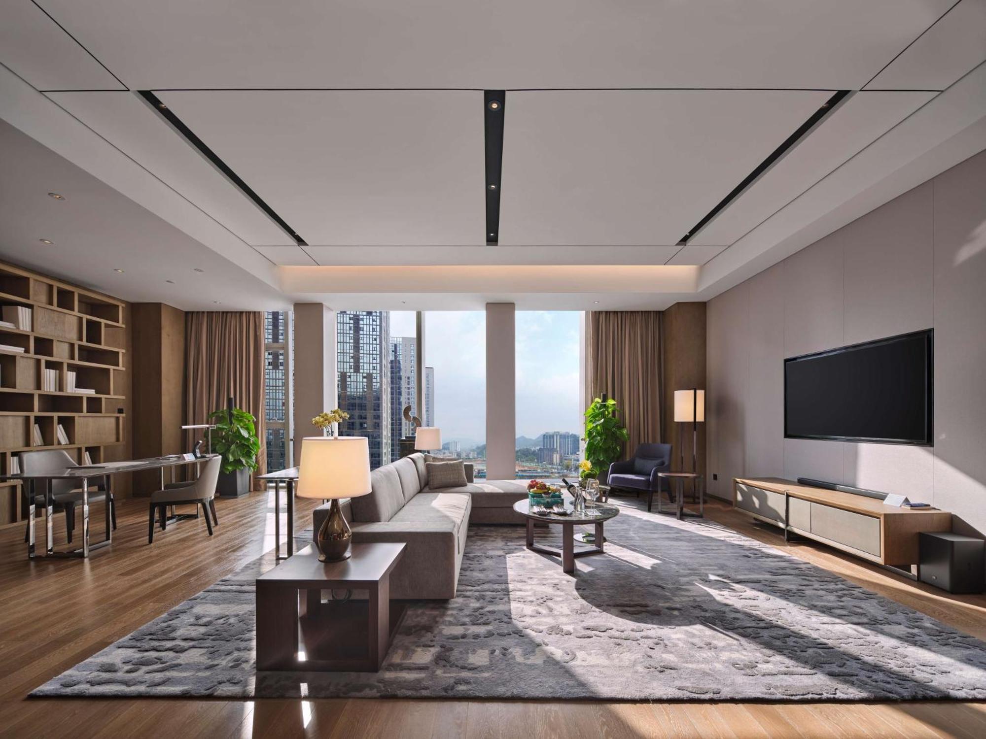 Hilton Guiyang Hotell Guiyang  Exteriör bild