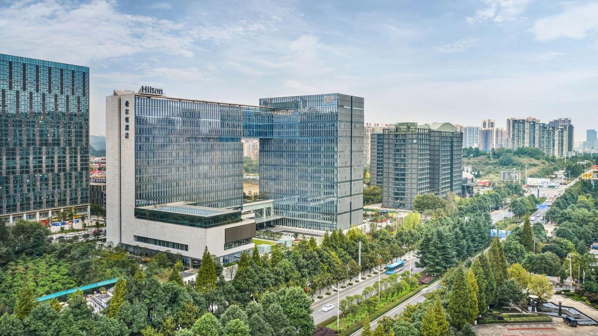 Hilton Guiyang Hotell Guiyang  Exteriör bild