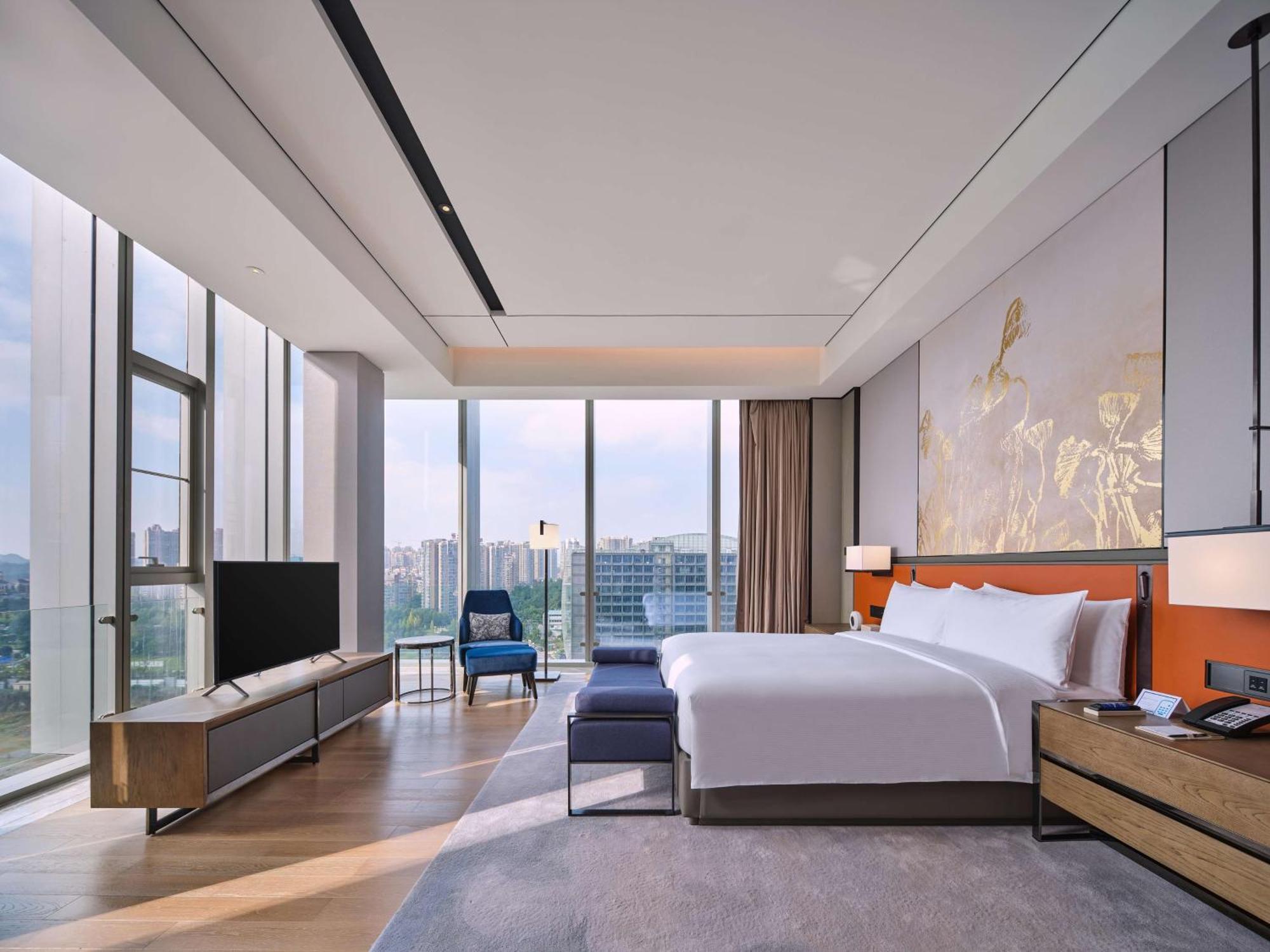 Hilton Guiyang Hotell Guiyang  Exteriör bild